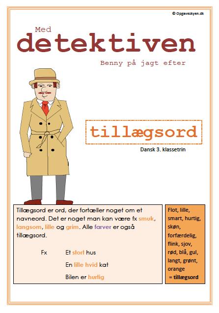 Detektiven – tillægsord