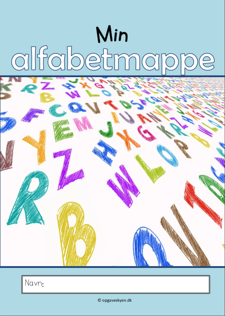 Min alfabetmappe