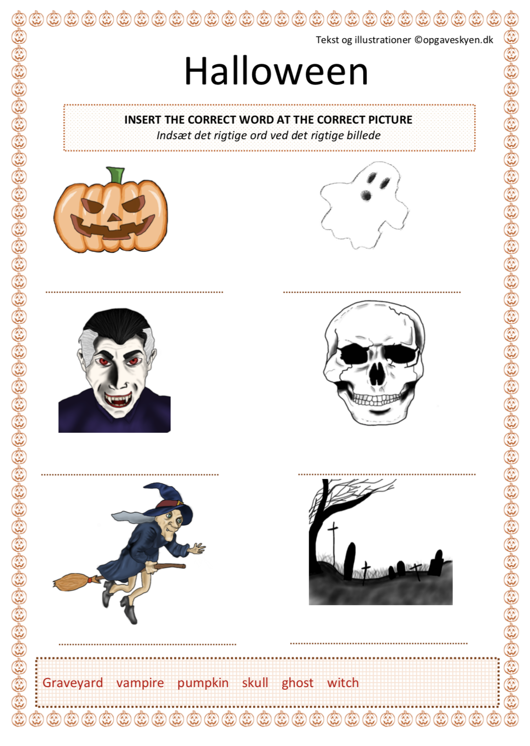 Halloween – engelsk mellemtrin