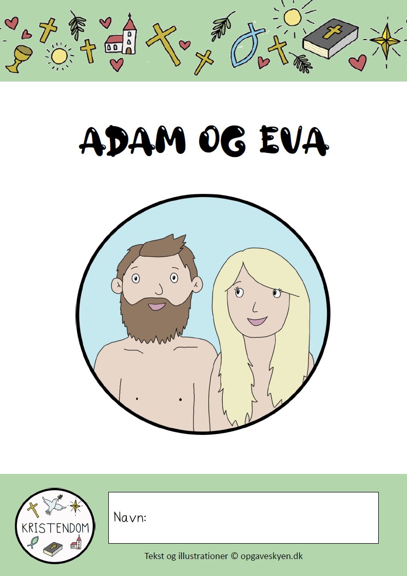 Adam og Eva – læs og løs