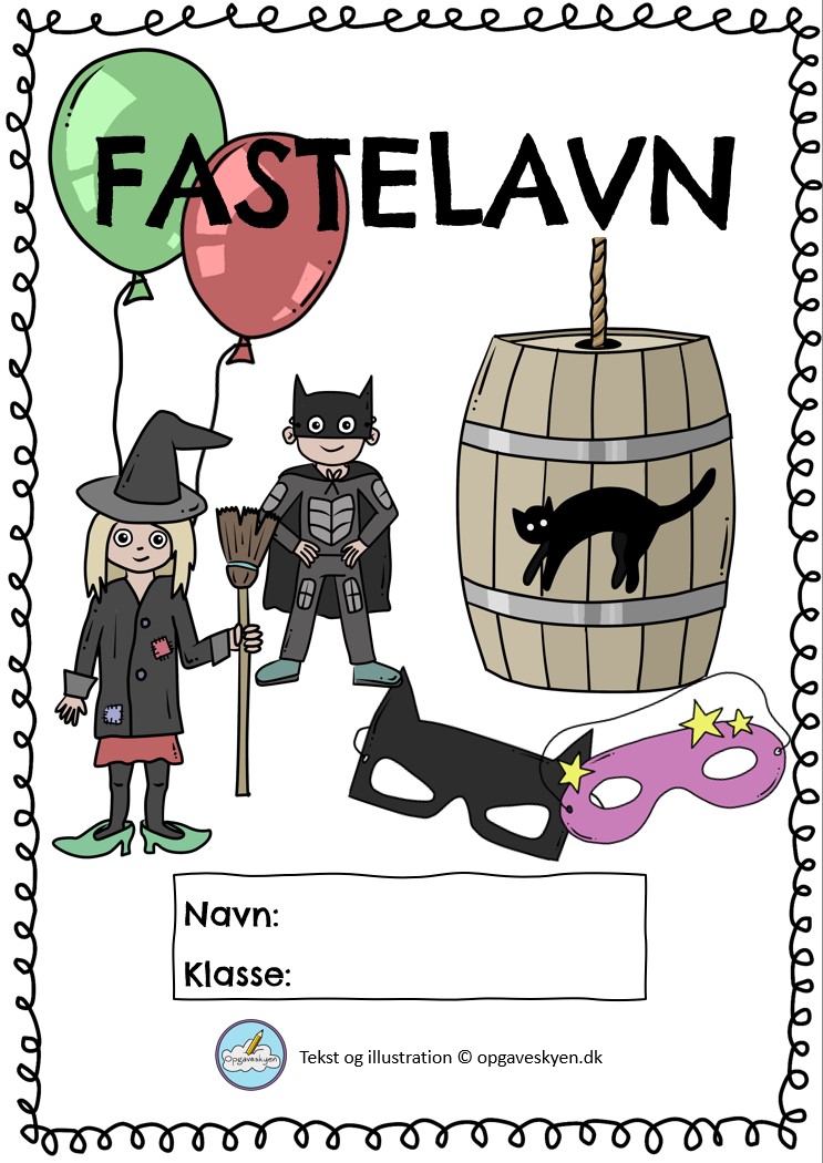 Fastelavn – 1.-2. klasse