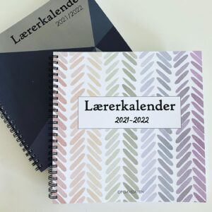 Lærerkalender i farve