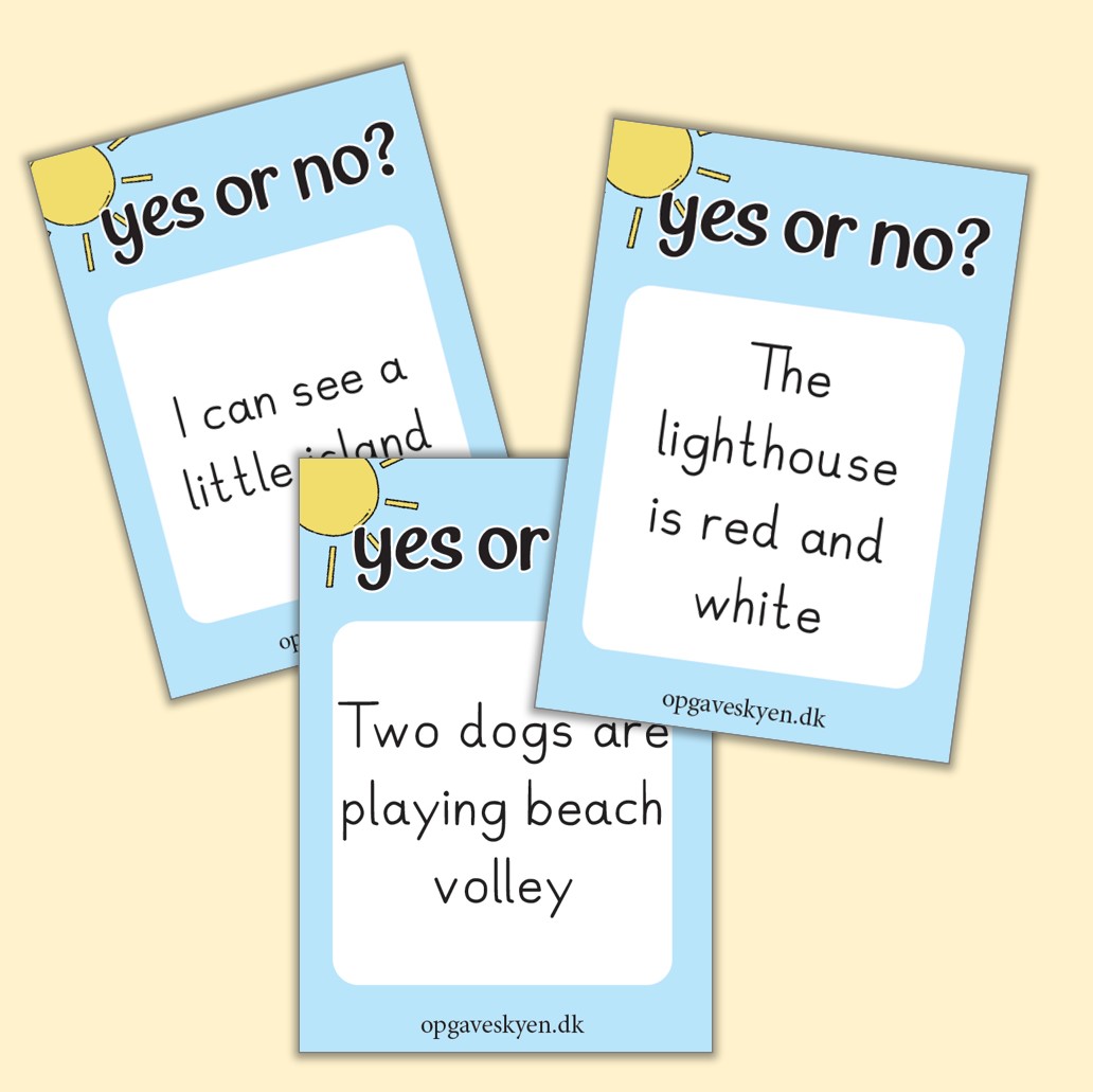 Samtalekort til strandmylder