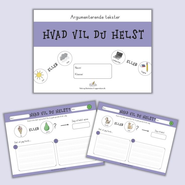 Hvad vil du helst?